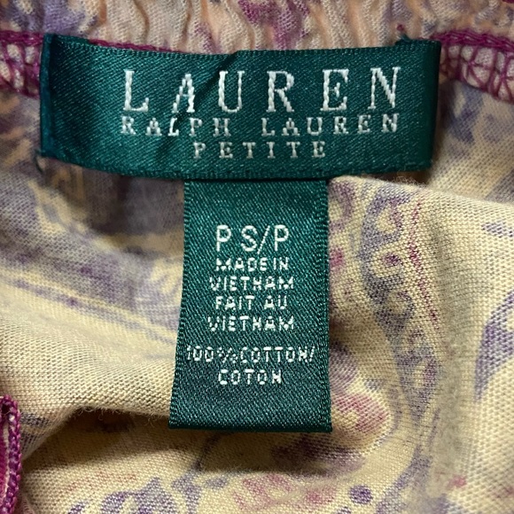 Lauren Ralph Lauren - Women’s Pullover Blouse - Picture 6 of 7